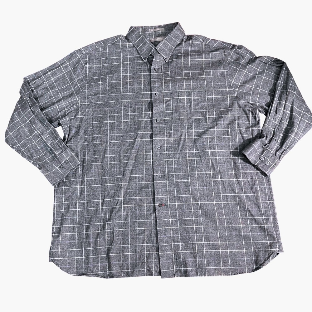 Daniel Cremieux Signature Collection Men's Button Down‎ Shirt XXL 100% Cotton
